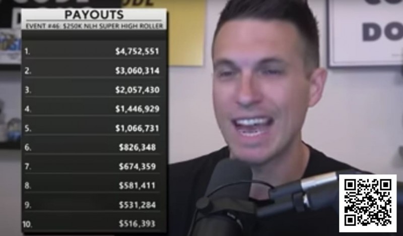 【WPT扑克】ICM压力的极致运用：25w刀超豪赛泡沫期如何偷鸡赶走三条【Polk解析】