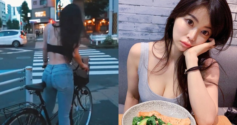 【WPT扑克】看背影就知道不簡單！日本街頭「自行車正妹」真實身份是「超愛台灣」的她