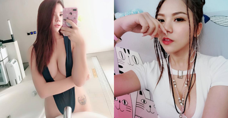 【WPT扑克】台灣「爆乳版鄧紫棋」深V泳裝開到肚臍！兩顆飽滿奶球爆發力十足！