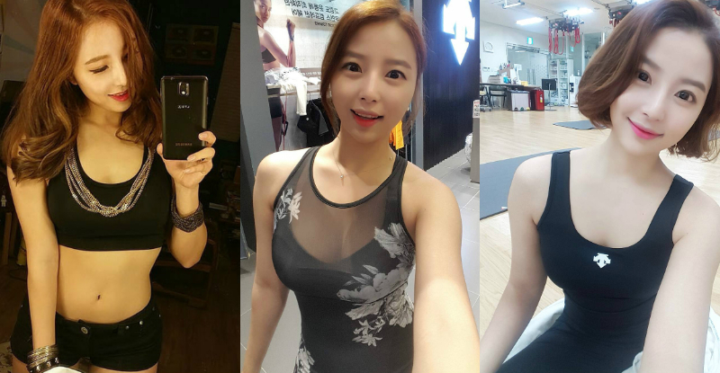 【WPT扑克】正妹運動背心緊勒「可愛圓乳」讓人雙眼緊盯！貼身韻律褲「美嫩翹臀」乍現！