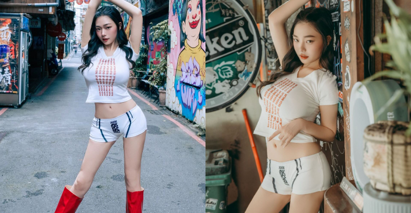 【WPT扑克】火辣女神「苡昕Yuri」現身西門町美國街，「狹長媚眼」根本台版Jennie！