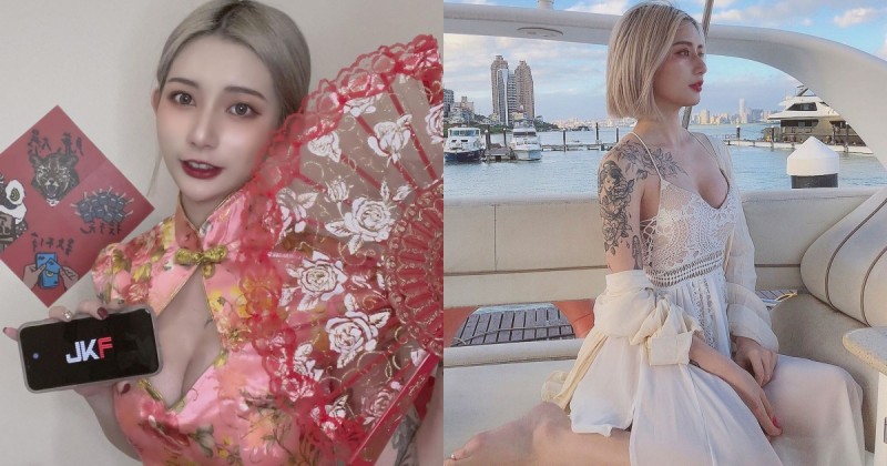 【WPT扑克】超火辣的旗袍正妹「凱樂 anna」 兇猛刺青讓「窈窕body」更美豔性感