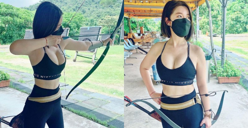 【WPT扑克】這個邱比特太辣！「巨乳弓箭手」爆乳射擊　網友：我的心被射中