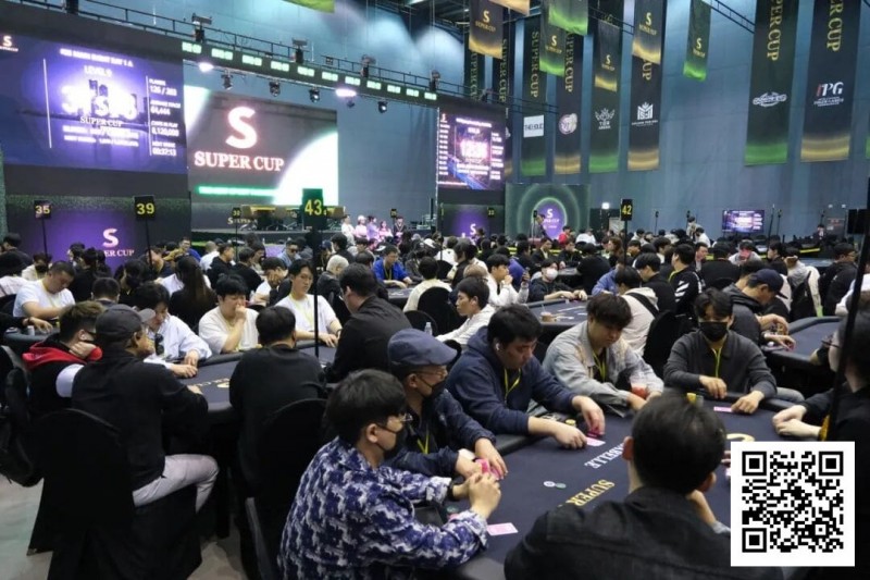 【WPT扑克】Super Cup仁川站｜王金琦 黄华闯入神秘赏金赛FT！主赛A组228人参赛29人晋级，余云超 曹庭嘉等人晋级DAY2