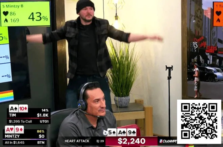 【WPT扑克】话题 | 知名MAGA播主Tim Pool在首次扑克直播中惨遭亏损