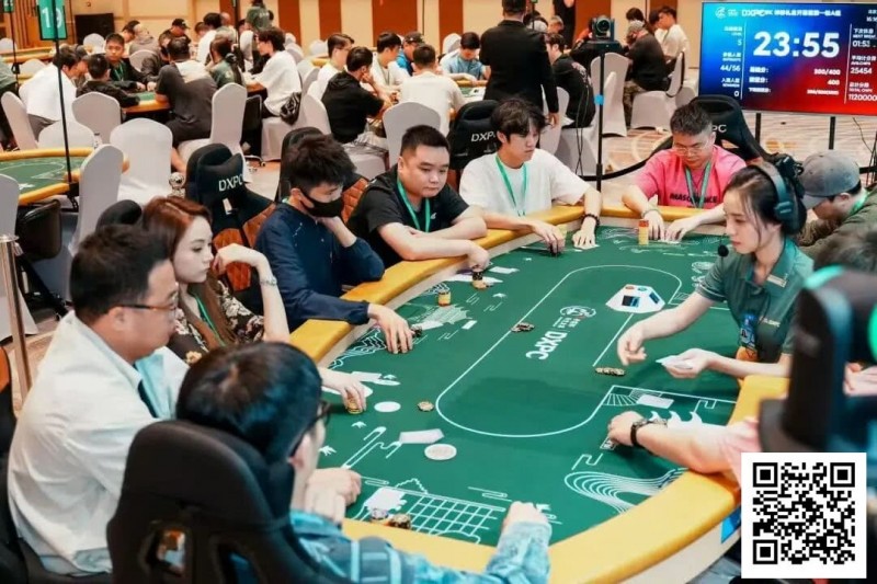 【WPT扑克】DXPC丹霞杯 | 最终之战今日引爆！首届丹霞杯主赛Day1共301人，77人晋级Day2，李非泽和白晋荣分获C/D组CL