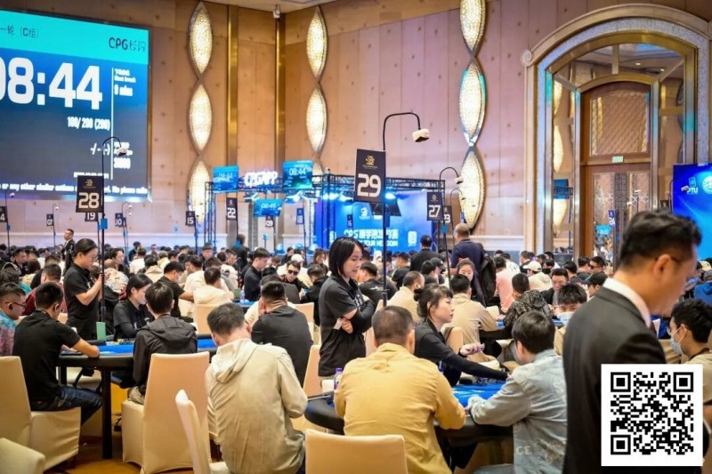 【WPT扑克】2025CPG®横琴湾巡游赛 | 首轮战罢，主赛1780人次参赛，598人晋级第二轮，佟鑫领跑C组