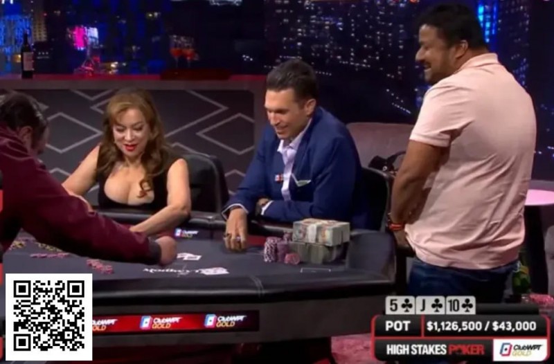 【WPT扑克】三人翻牌全下，发四次牌争夺110万美元巨池，A高成为最大赢家