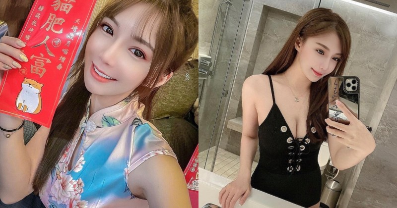 【WPT扑克】拜年就要穿旗袍！「電眼正妹」春節小露性感，隱藏版「雪肌美乳」好迷人！