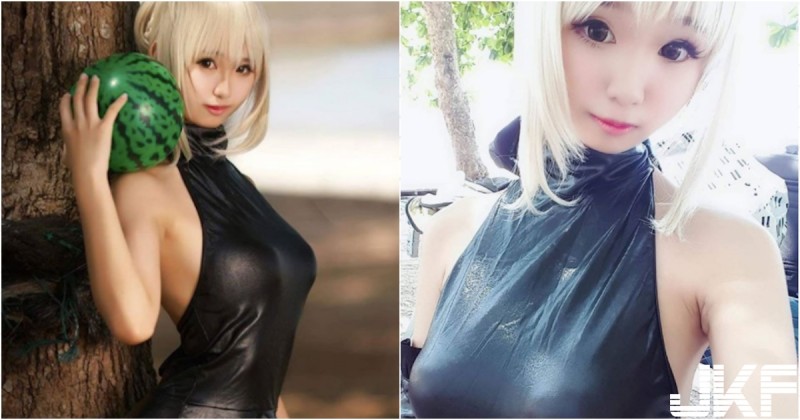 【WPT扑克】短髮萌妹海邊捧「西瓜排球奶」！前凸後翹的「飽滿雙球」感覺手感好厲害啊！