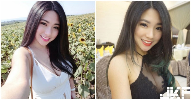 【WPT扑克】氣質超甜美的雪乳正妹！「露美胸賞花」遊客都被電暈！