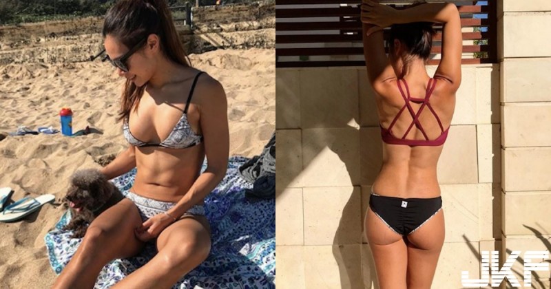 【WPT扑克】狗狗都受不了的body！「健身女教練」香豔胴體太惹火，不只遊客連狗狗都想來揩油～