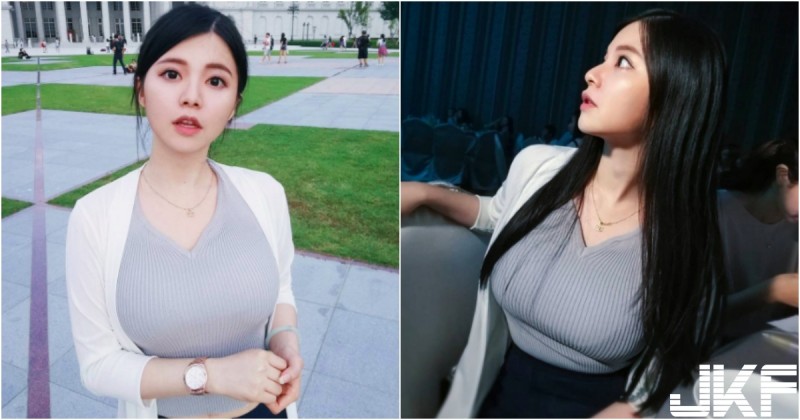 【WPT扑克】奇美博物館前遇「無辜大奶妹」！長相甜美眼睛好大！被盯著看快受不了了啦！