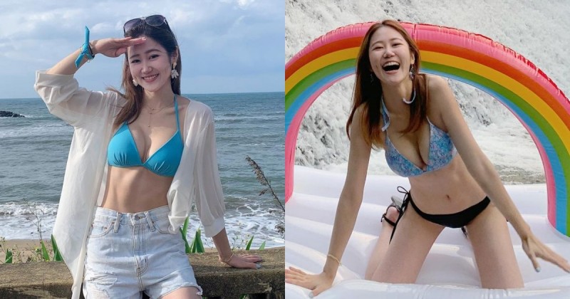 【WPT扑克】美國華盛頓大學「美乳台灣妹」比基尼照太兇猛，飽滿弧度＋腹肌蠻腰好強大！