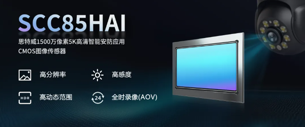 【WPT扑克】思特威推出1500万像素5K智能安防CMOS 今年Q2量产