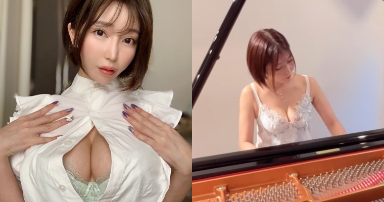 【WPT扑克】G 級女星「古河由衣」琴藝了得！「穿這樣彈琴」讓網友分心了