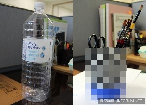 【WPT扑克】辦公室御用款《生活宅偏方》用寶特瓶自製收納筒收拾辦公桌吧