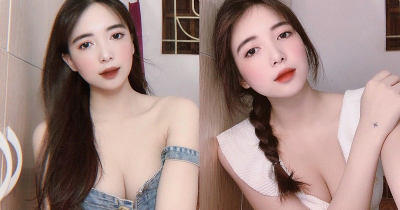 【WPT扑克】性感尤物「Phạm Trang」衣服不穿好，「白皙酥胸」快掉出來了！