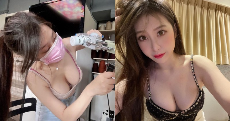 【WPT扑克】長髮正妹「爆乳彎腰」手作地毯！「白嫩雙球」呼之欲出害人很難專心！