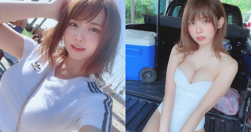 【WPT扑克】甜美小隻馬櫻花妹「Enako」斜背包勒出完美胸型！原來還是知名coser，各種「爆乳服裝」…