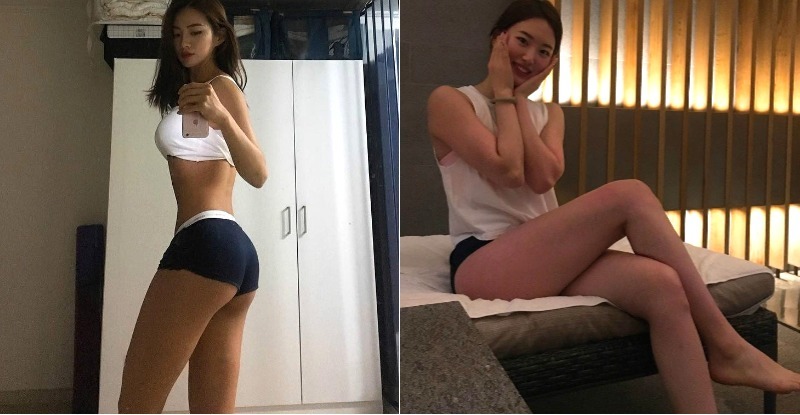 【WPT扑克】健身正妹超短褲大秀「渾圓半球」緊實度讓人血脈噴張，想跟著一起做運動！