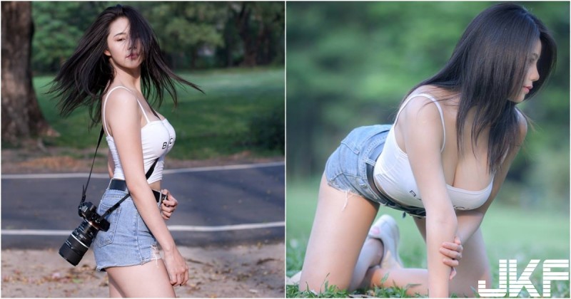 【WPT扑克】妹子自備大砲好狂！完美捕捉「巨乳角度」，側面趴跪「波濤洶湧」全溢出來啦！