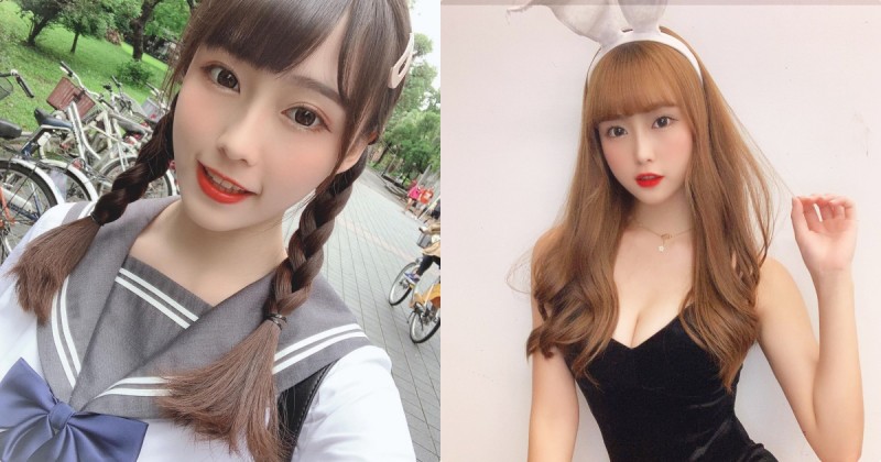 【WPT扑克】學生妹子「Angela」笑容超甜，「兔兔裝的深溝」有夠誘人！