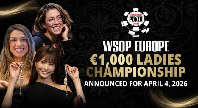 【WPT扑克】WSOP欧洲站女士赛亮相布拉格！冠军将颁发全新设计金手链