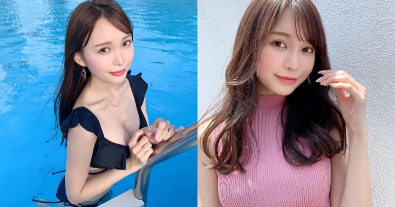 【WPT扑克】隱乳櫻花妹「泳池解放飽滿美胸」，「優質S曲線」好極品呀！