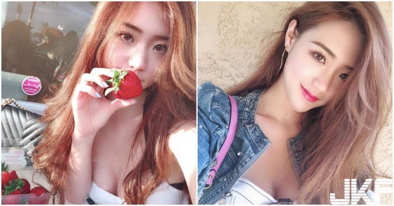 【WPT扑克】文大長腿極品女神！吃草莓時也充滿戀愛感！