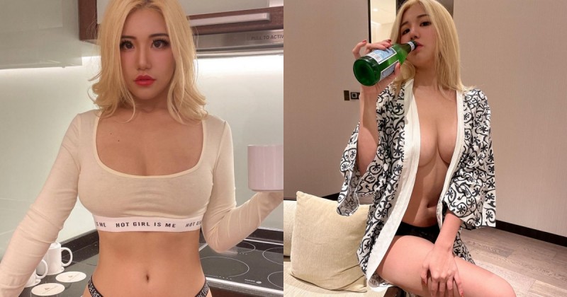 【WPT扑克】喝什麼都是濃稠奶味！「大馬狂妹」各種露奶進食玩樂，強大body吸引七百多萬人追蹤！