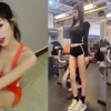 【WPT扑克】健身房遇到「長腿熱褲正妹」，白嫩蜜桃臀好吸睛！原來是啦啦隊女孩～