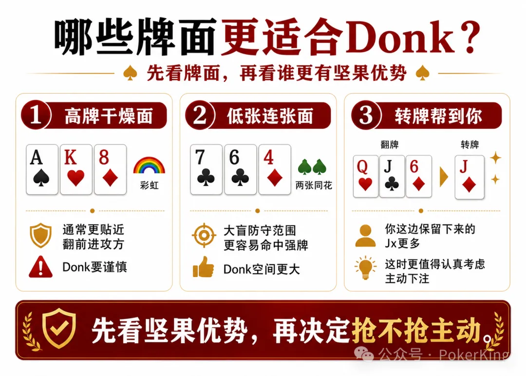 【WPT扑克】Donk-Bet什么时候能用？OOP不是只能过牌