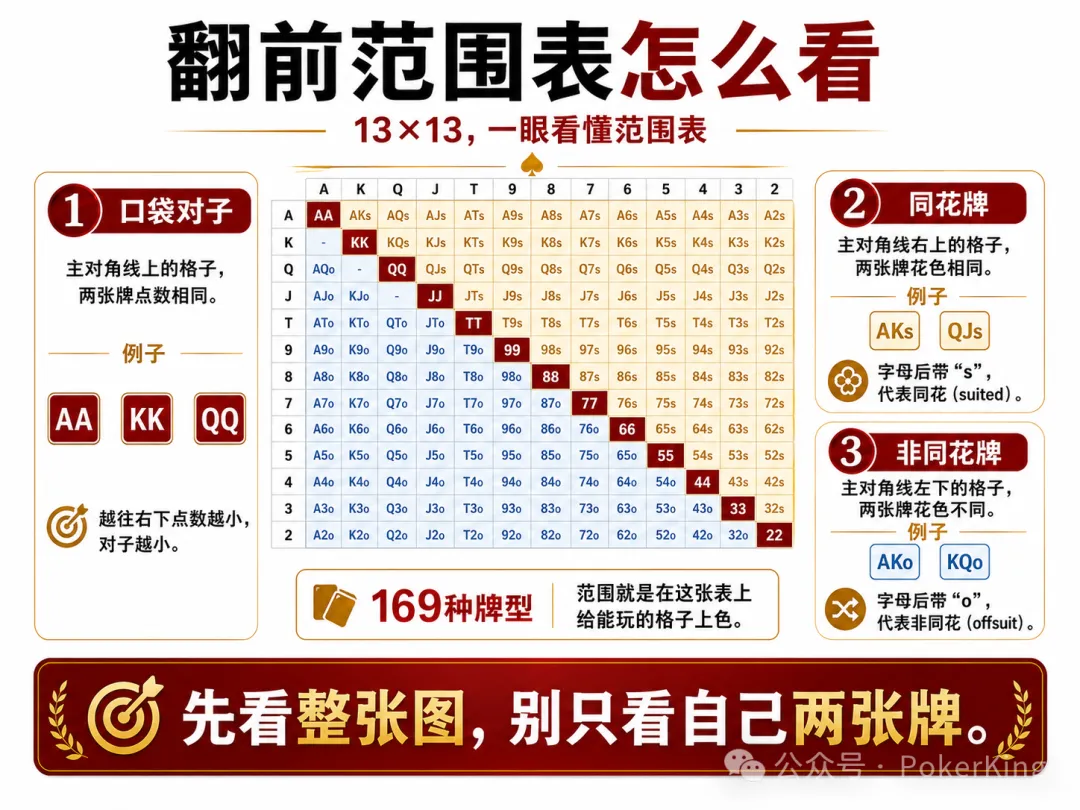 【WPT扑克】别只盯着自己两张牌:新手德州扑克中最容易被忽略的“范围思维”