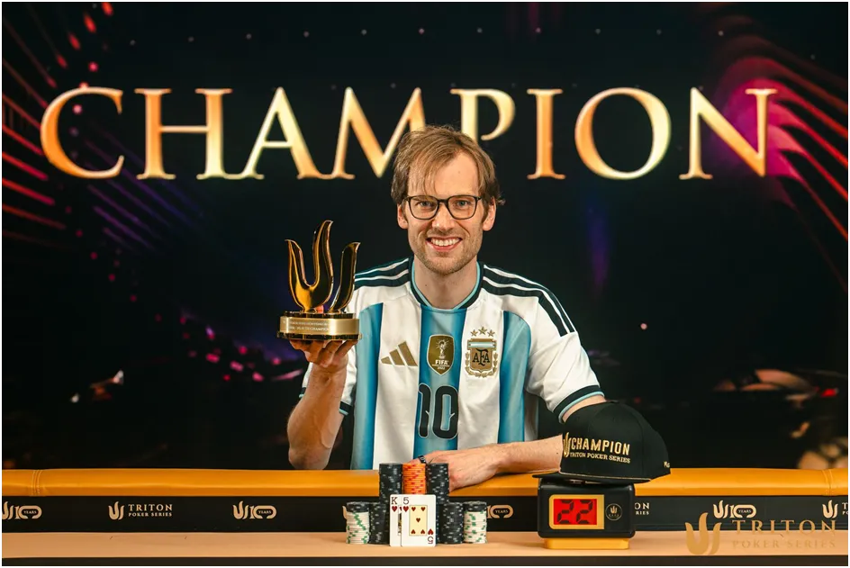 【WPT扑克】Triton 黑山站 | CHRISTOPH VOGELSANG延续德国军团统治力，拿下个人第三座TRITON冠军