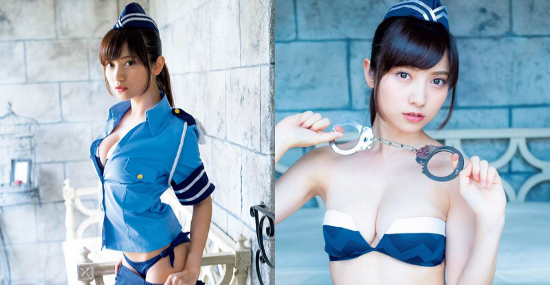 【WPT扑克】求逮捕！現役「爆乳俏護士」改當火辣女警　奶太大胸前扣子無法扣起！