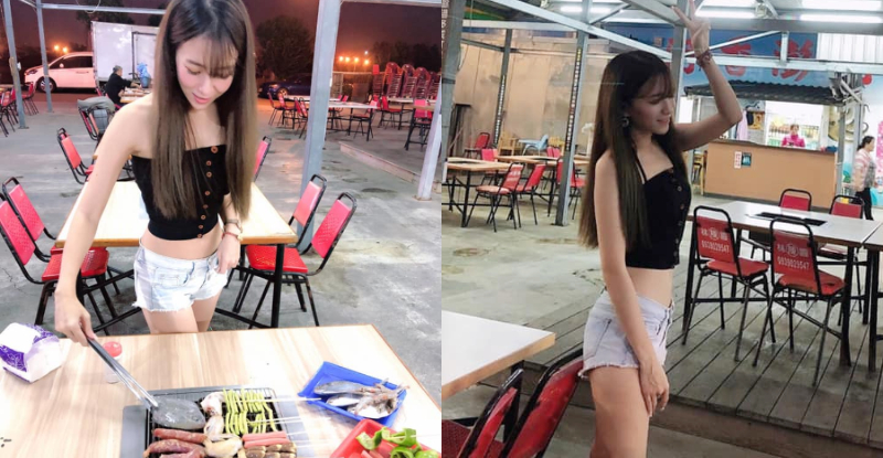 【WPT扑克】烤到脫衣服！氣質正妹「Yuanyuan媛媛兒」超短熱褲火辣烤肉