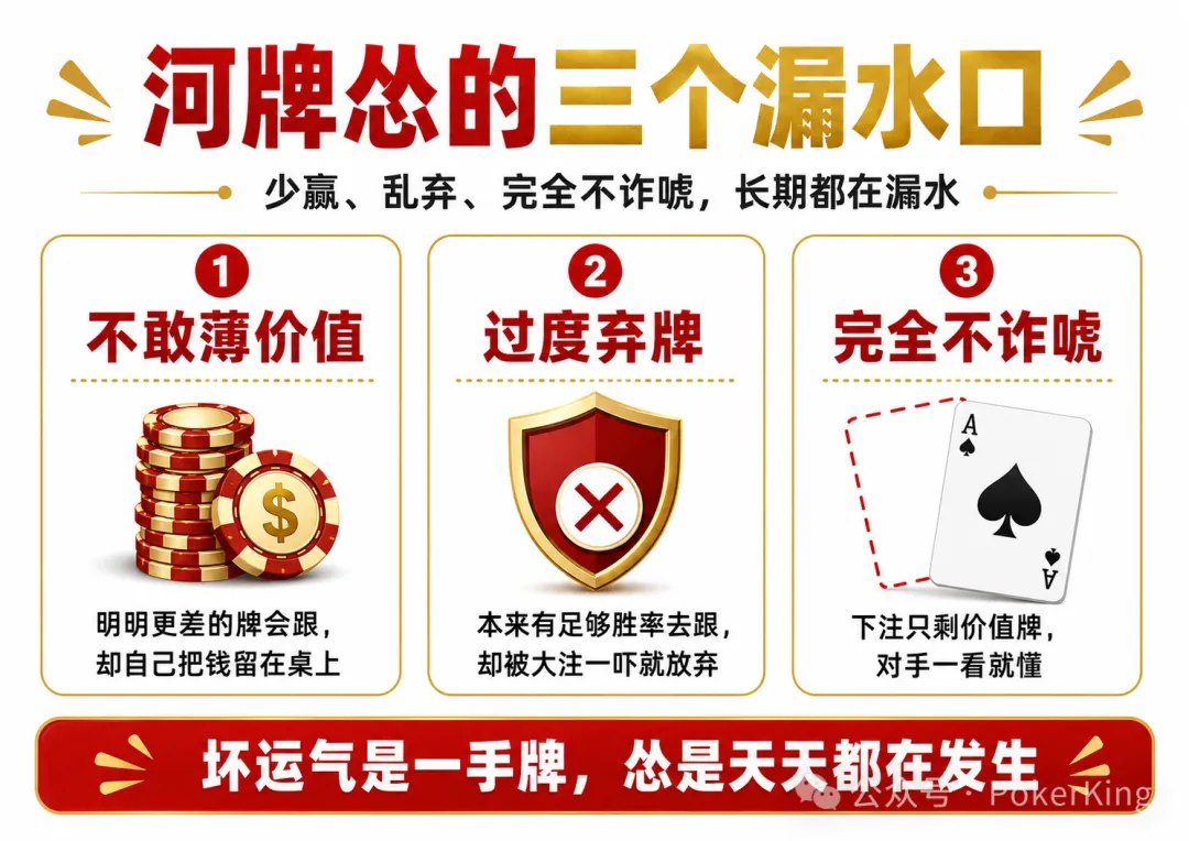 【WPT扑克】河牌“怂了”:你明明看见了价值,却没敢下注