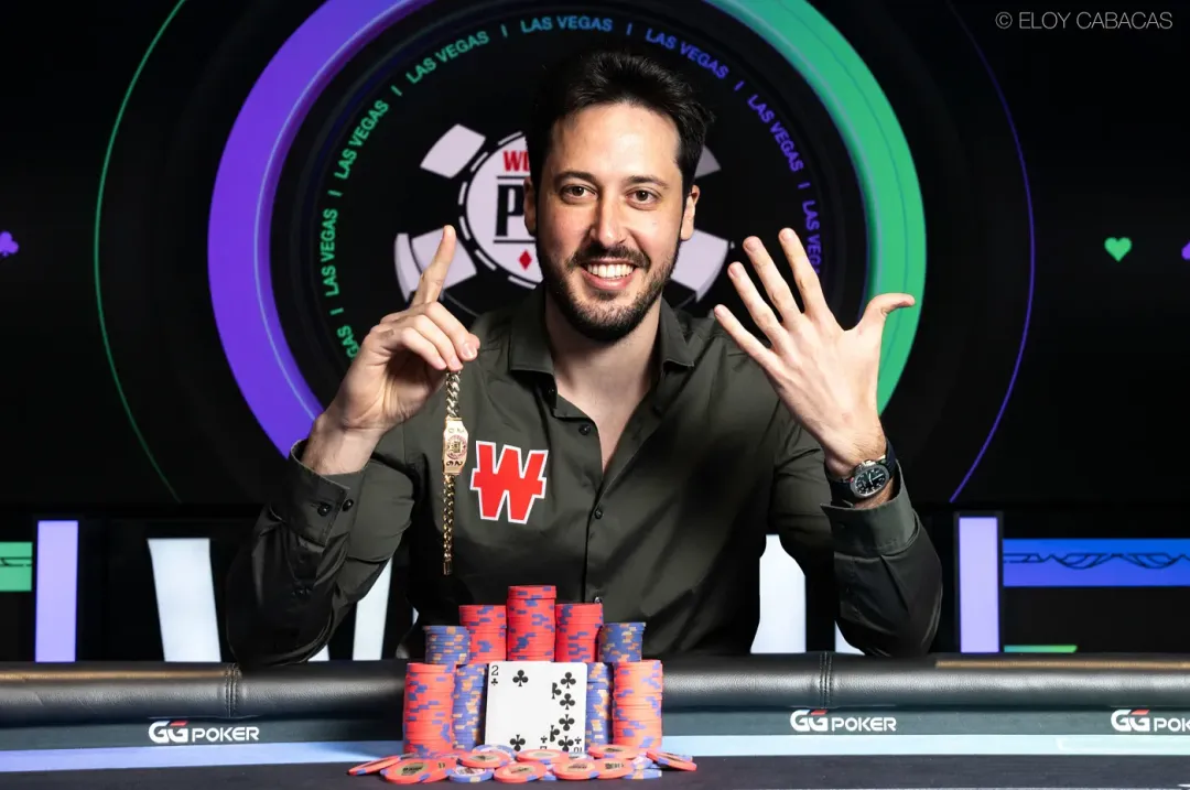 【WPT扑克】世界最强?Mateos再创纪录 成为史上最年轻六条WSOP金手链得主
