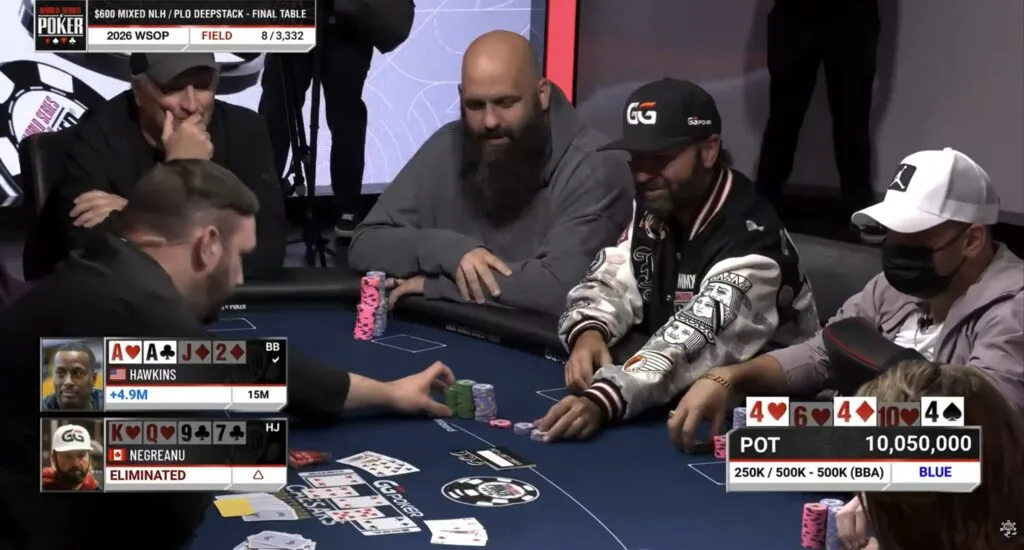 【WPT扑克】2026 WSOP快评:600刀混搭赛变成“修罗场”,丹牛撞上霍金斯,葫芦收服同花