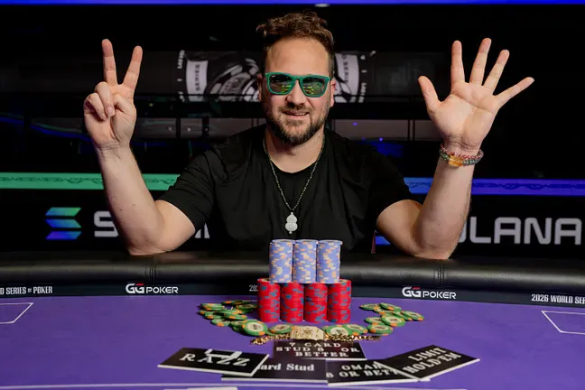 【WPT扑克】2026WSOP | 10K H.O.R.S.E.赛朱跃奇获第29名,3K六人桌DannyTang第38名