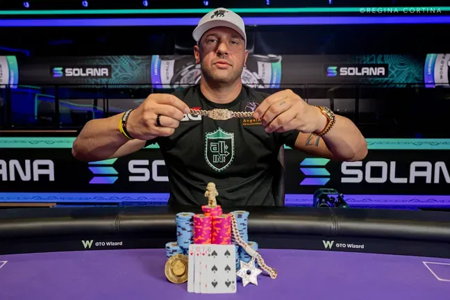 【WPT扑克】Michael Mizrachi $10K PLO赛拿下个人第9条WSOP金手链
