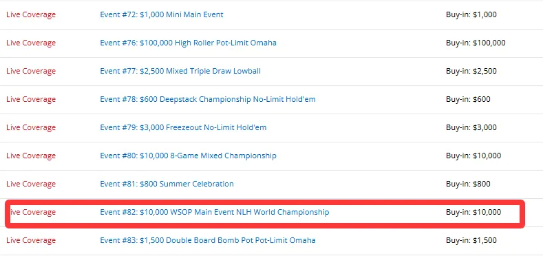 【WPT扑克】WSOP主赛A组中国军团强势出击!徐强王阳码量超200bb剑指冠军!