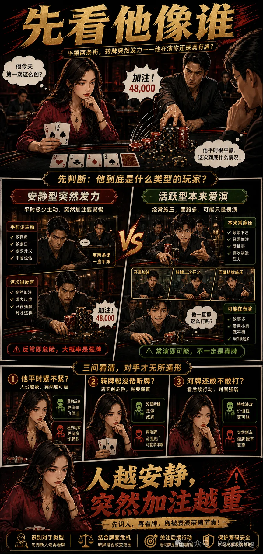 【WPT扑克】转牌被加注,到底该不该抓?先看三个破绽再决定