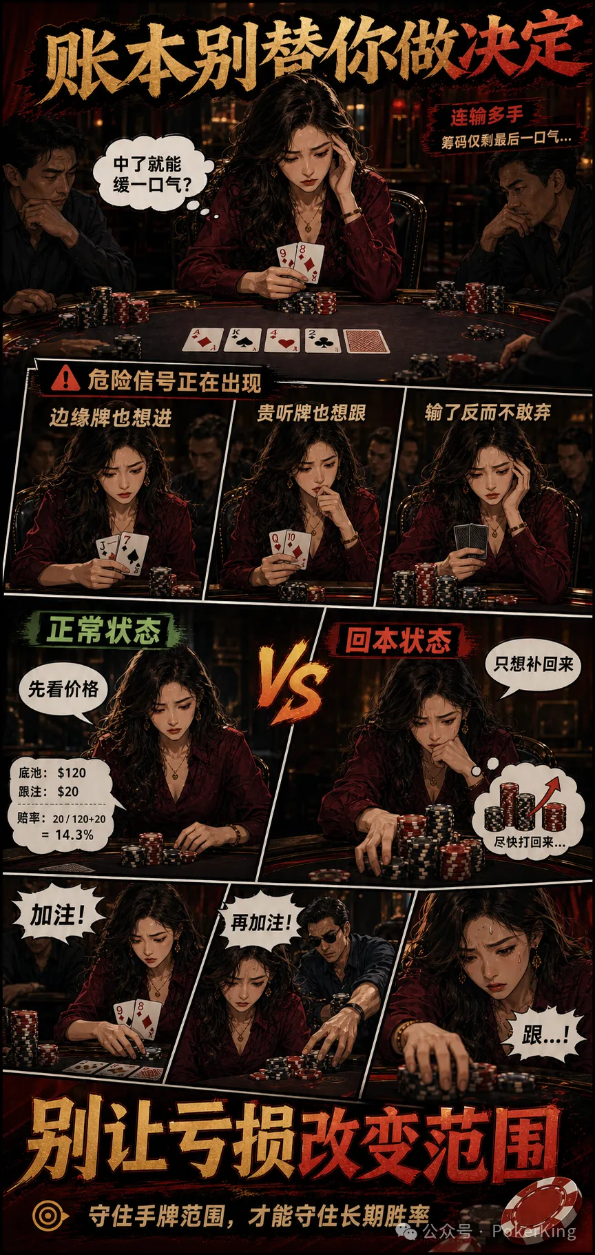 【WPT扑克】连输时最危险的三件事：别让“今晚必须追回来”替你做决定
