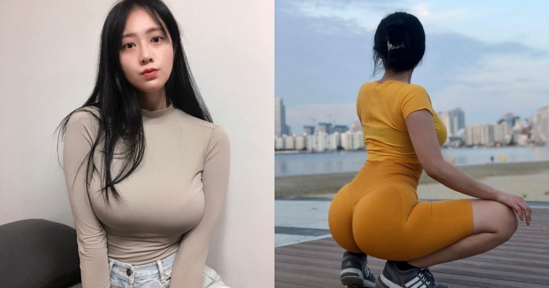 【WPT扑克】巨乳翹臀「正妹瑜伽老師」體態兇猛！前凸後翹好身材「深蹲」褲子超緊繃！