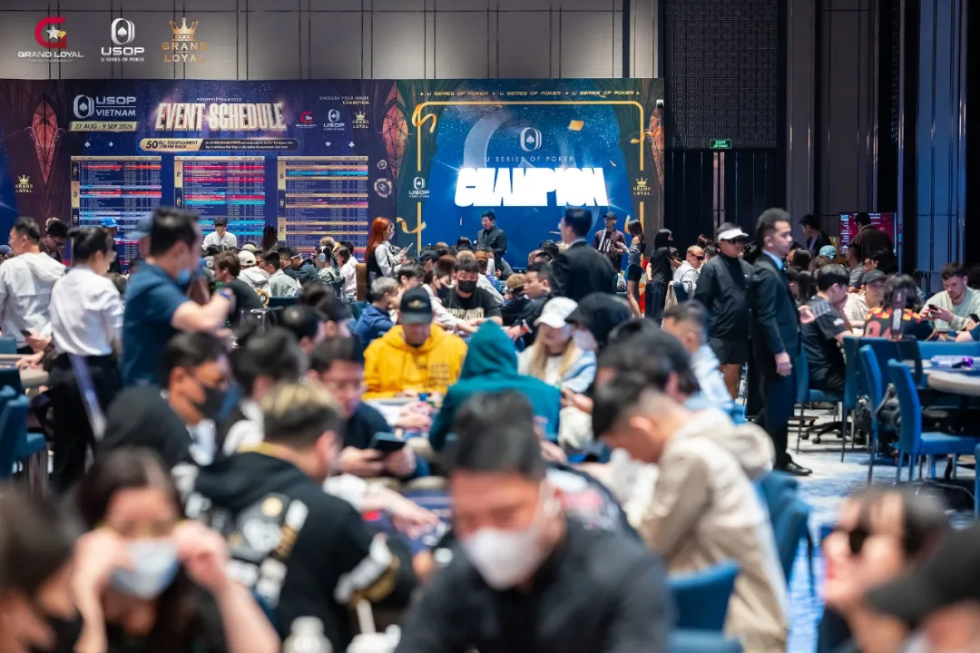 【WPT扑克】2026USOP下龙湾|精英集结!公开赛784人次参赛97人晋级,今日决战争王!国人选手CEN YU摘得豪客六人赛亚军!更多精彩对决等你加入