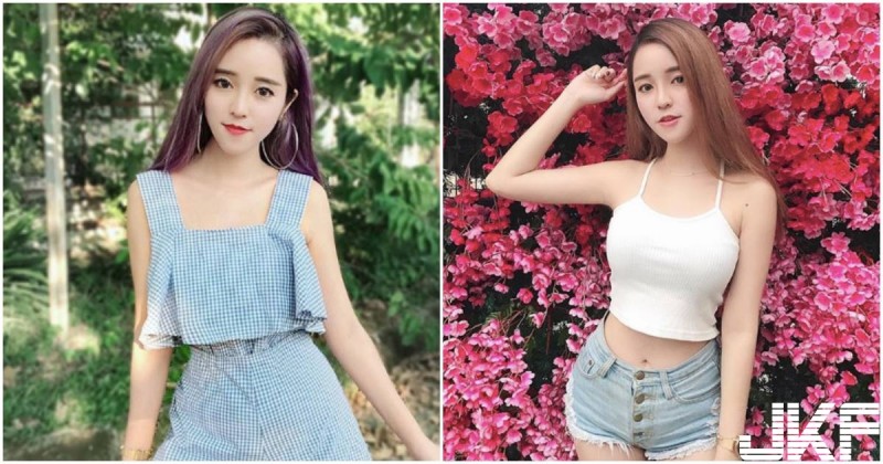 【WPT扑克】充滿活力的正妹「KYLIE」，穿熱褲露出「極細纖腰」，可愛又不失性感啊！