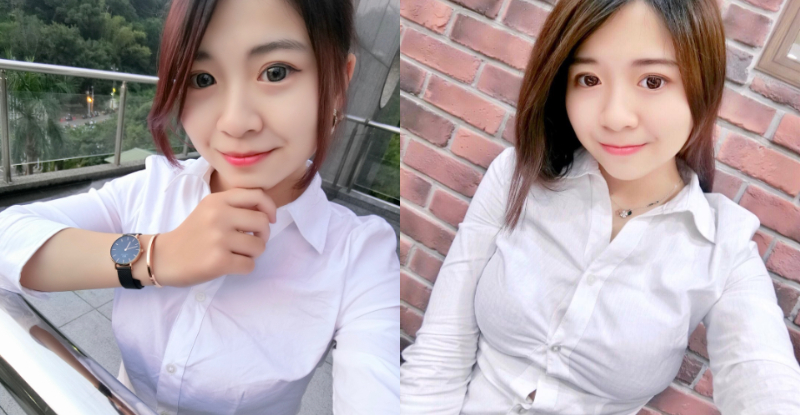 【WPT扑克】「甜美OL」飽滿美乳快把襯衫扣子撐爆！窄裙露出「逆天長腿」太火辣！