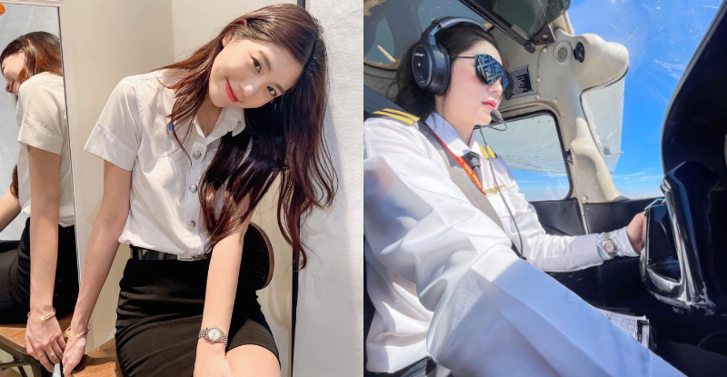 【WPT扑克】「最美機師」天菜級顏值超吸睛，「纖長玉腿」搭甜笑帶網友直接起飛